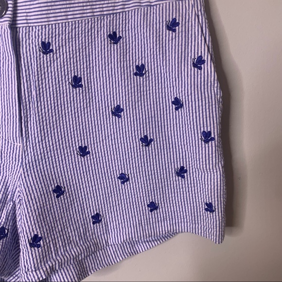 BROOKS BROTHERS Seersucker Embroidered Bee Shorts - Picture 7 of 15
